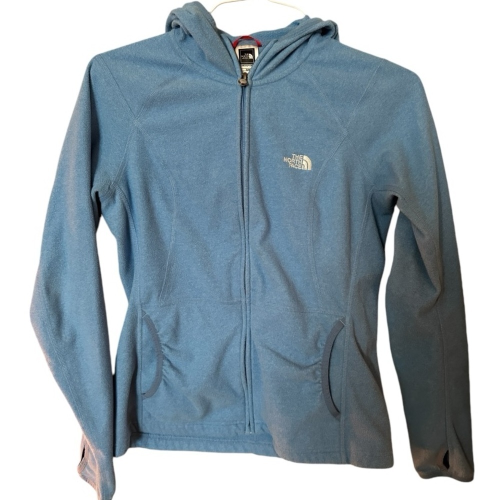 The North Face Blue Women's Jacket Hoodie Size Medium